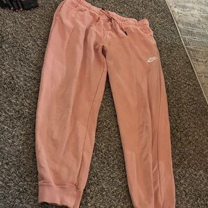 Nike women’s  Blush Joggers M